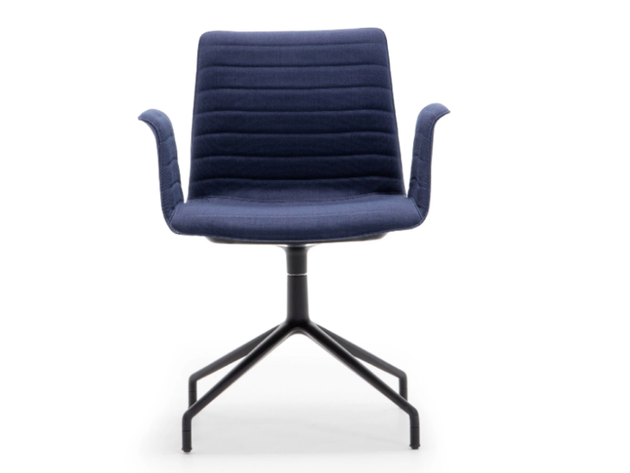 FLEX ARMCHAIR SO1646 - Swivel upholstered chair with armrests _ Andreu World